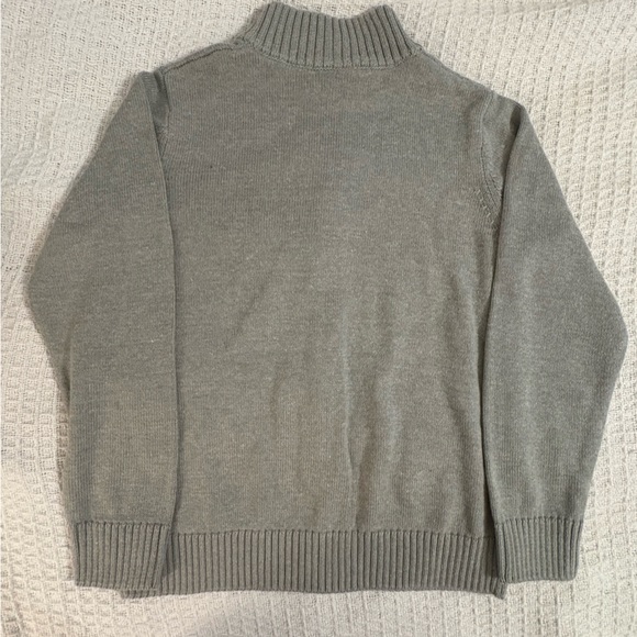 Place Light Gray Cardigan Sweater - Picture 2 of 3